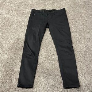 AG Adriano Goldschmied Women's Dark Charcoal Skinny Jeans